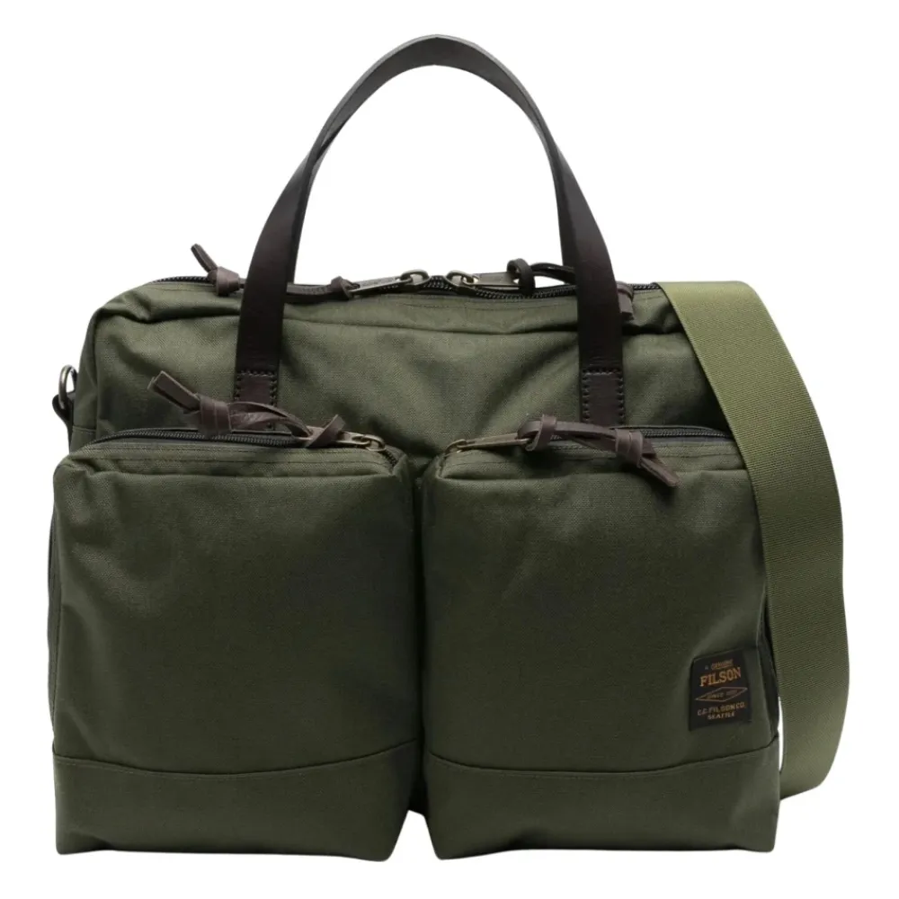 Tasker^Filson Dryden Briefcase Grøn