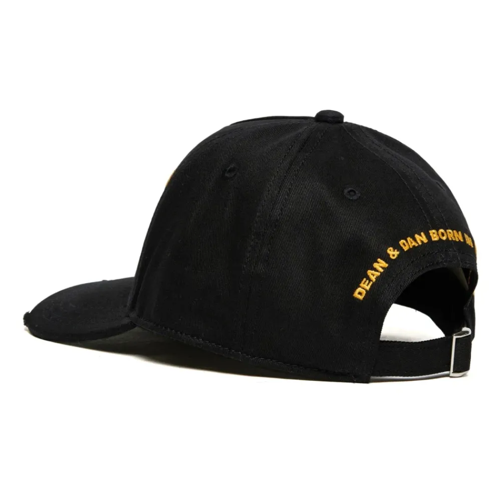 Huer & Kasketter^Dsquared2 DSQ2 Baseball Cap Sort
