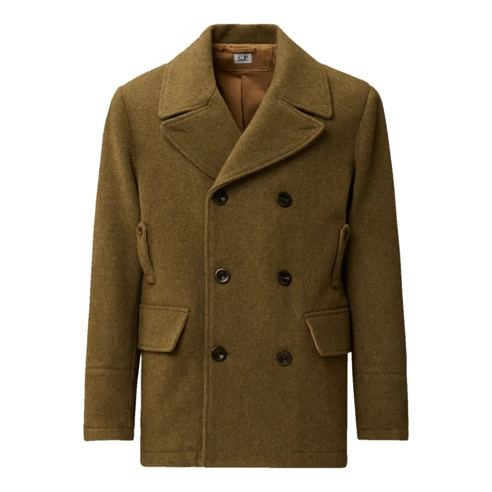 Frakker^C.P. Company Duffel Peacoat Undergrowth-M Brun