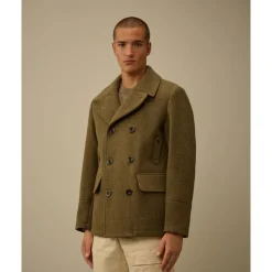 Frakker^C.P. Company Duffel Peacoat Undergrowth-M Brun