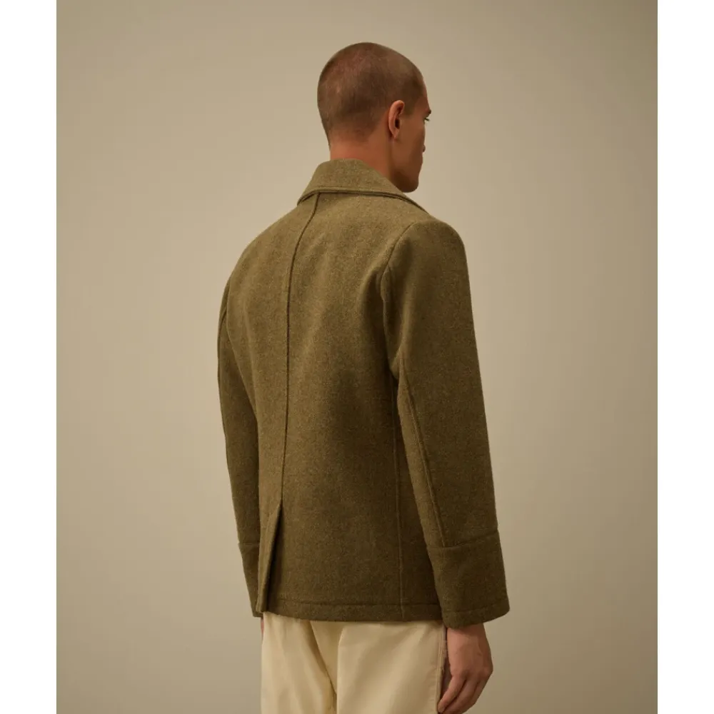 Frakker^C.P. Company Duffel Peacoat Undergrowth-M Brun