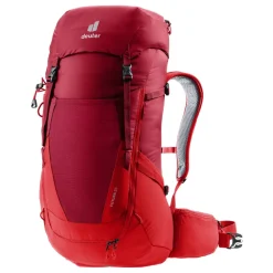 Rygsække^Deuter Dynamisk vandrerucksack med exceptionel ventilation Rød