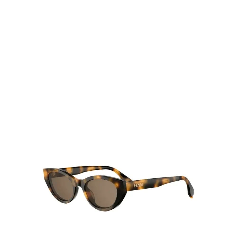 Solbriller^Fendi 52E Solbriller Brun