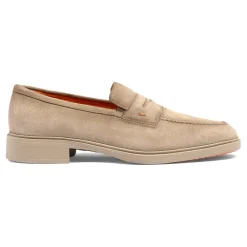 Loafers<Santoni Easy loafer Beige