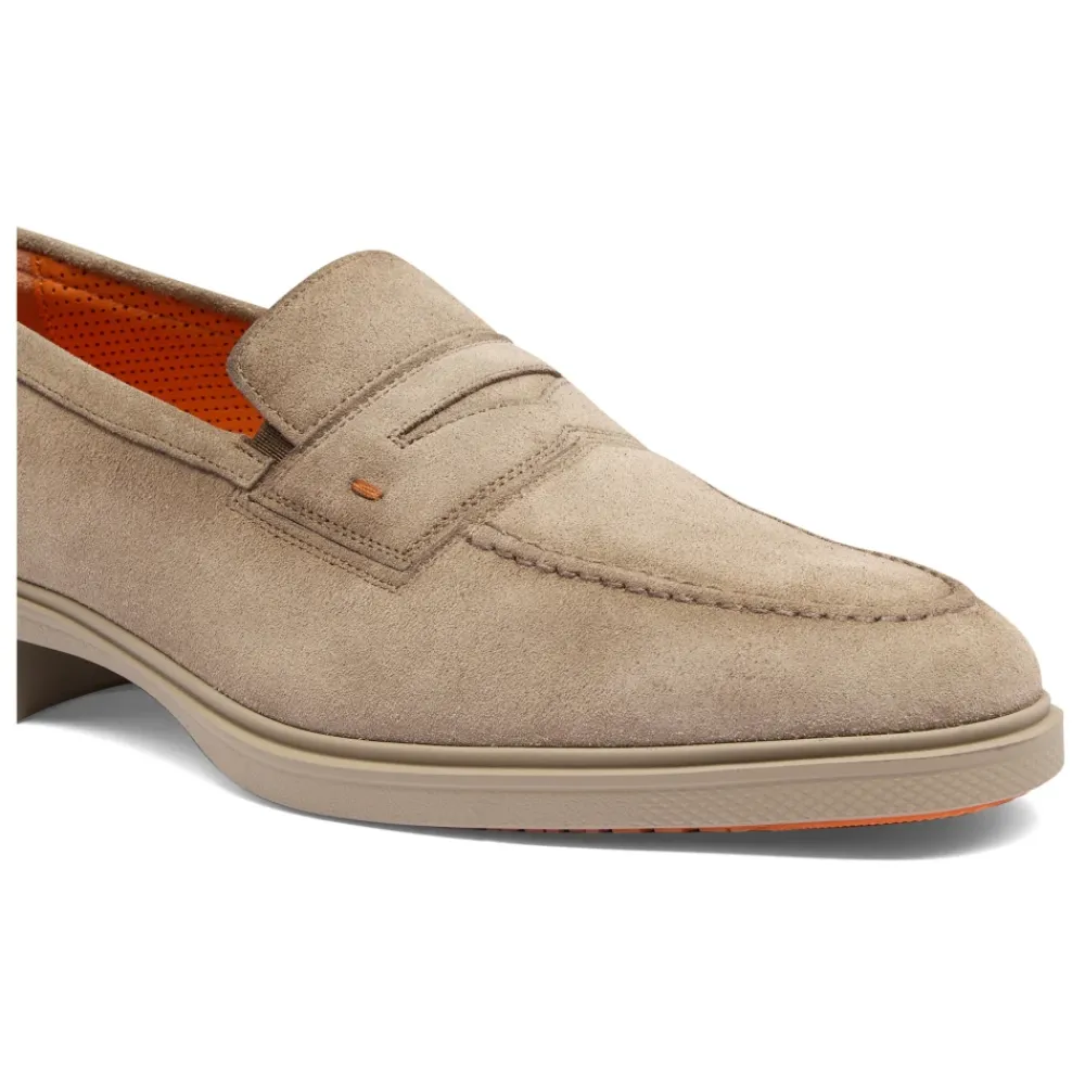 Loafers<Santoni Easy loafer Beige