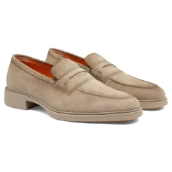 Loafers<Santoni Easy loafer Beige