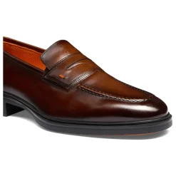 Loafers^Santoni Easy Loafer Brun