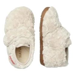 Hjemmesko^Naturino Ecofur Slippers HOME Beige