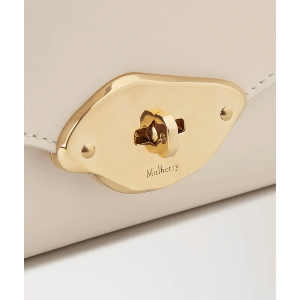 Håndtasker^Mulberry Eggshell Top Handle Lædertaske Hvid