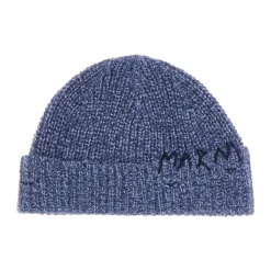 Huer & Kasketter<Marni Elegant Bomuld Beanie Hat Blå