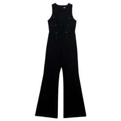 Jumpsuits<Elisabetta Franchi Elegant Jumpsuit Kjole Sort