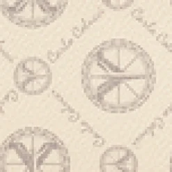 Toilettasker<Carlo Colucci Elegant Logo Print Kosmetikpose Beige