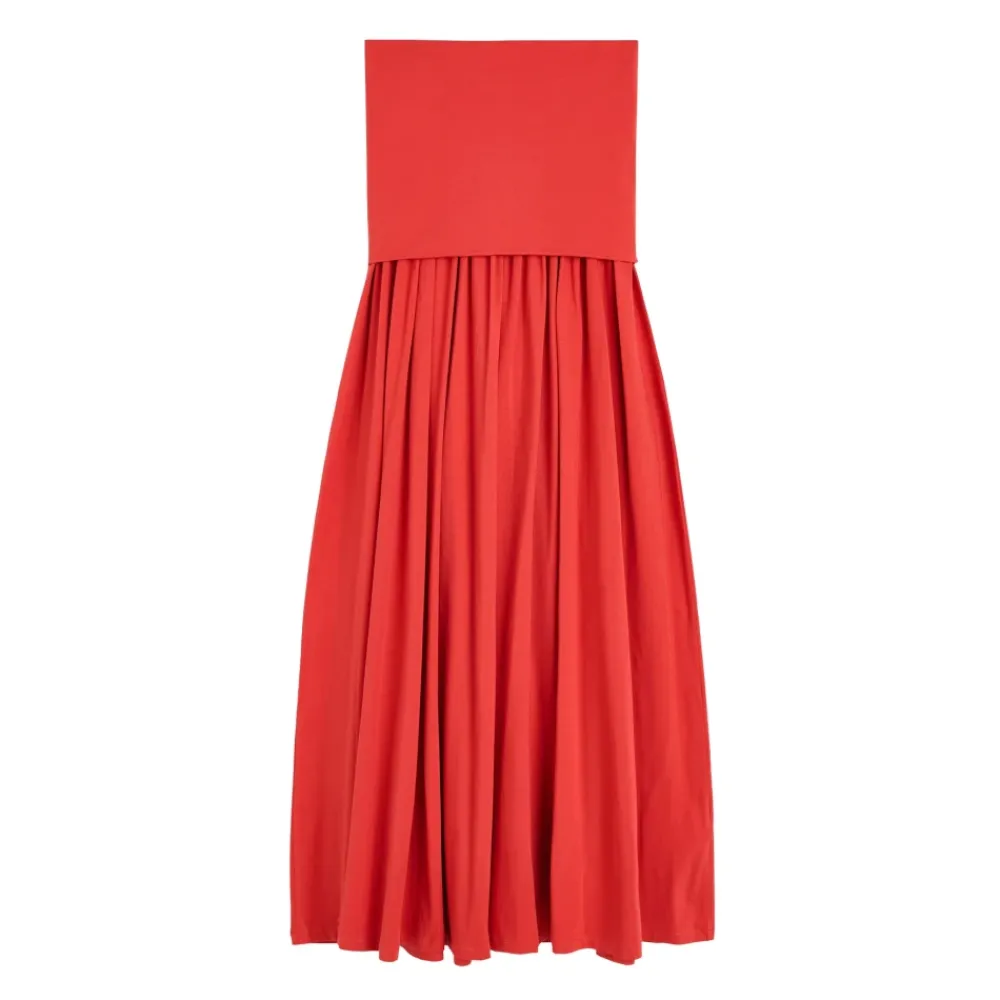Kjoler^By Malene Birger Elegant Marciella Kjole Rød