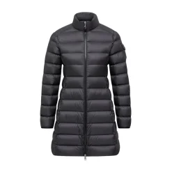 Jakker^Moncler Elegant Mellemlang Dunjakke Sort