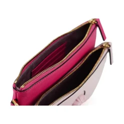 Clutch^Versace Elegant Læder Pung Clutch Pink