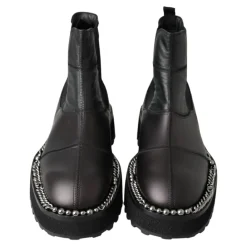 Chelsea Boots^Dolce & Gabbana Elegant Ankel Stretch Støvler Sort