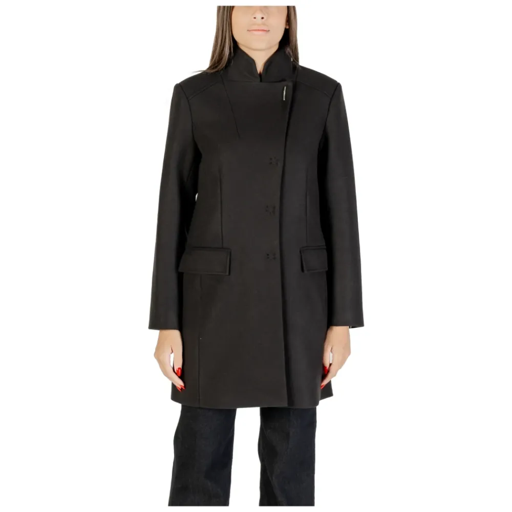 Frakker^Liu Jo Elegant Uldfrakke Sort