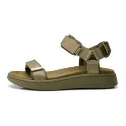 Sandaler<Woden Elegante flade sandaler med Natural Soft Technology Grøn