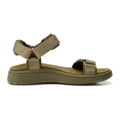 Sandaler<Woden Elegante flade sandaler med Natural Soft Technology Grøn