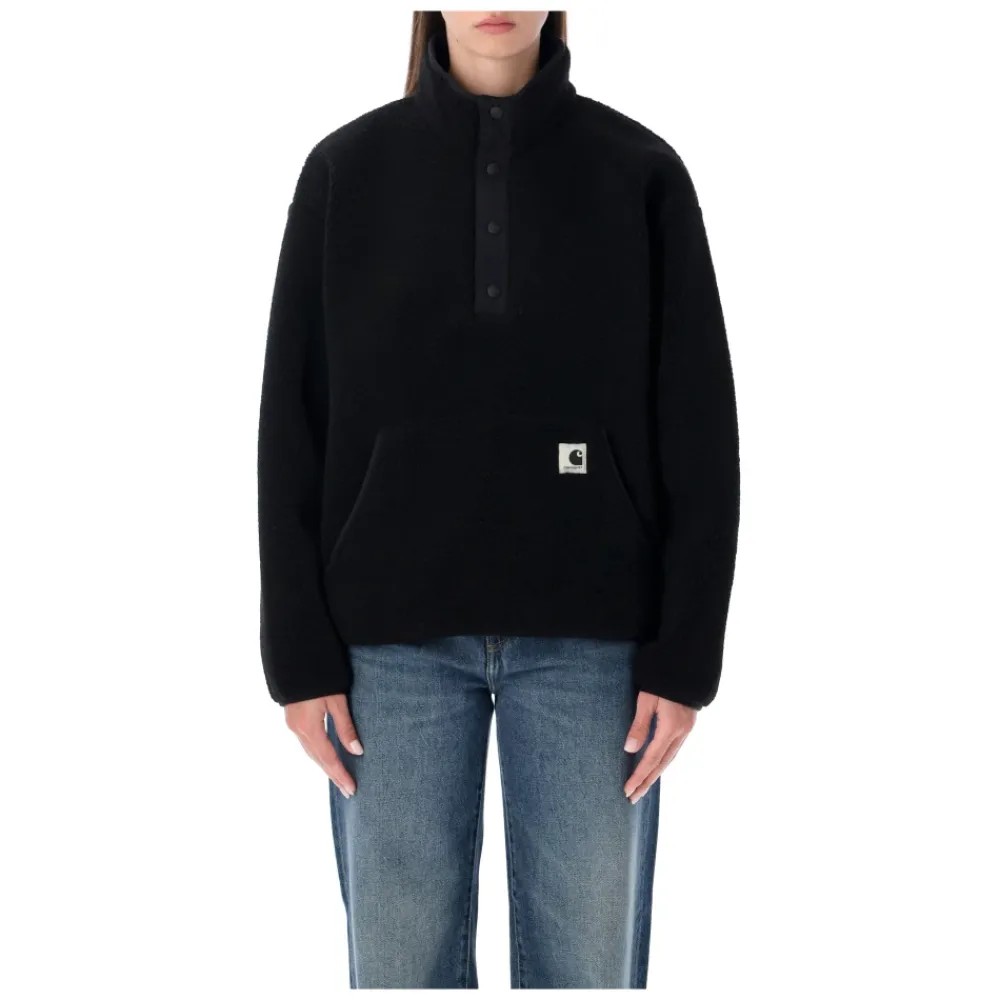 Fleece<Carhartt Wip Elliot High Neck Liner Jacket Sort