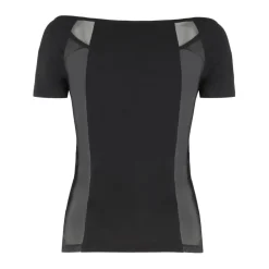 T-Shirts & Toppe<Versace Jeans Couture Embellished T-Shirt Sort