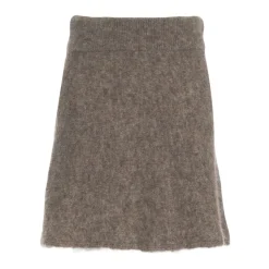 Nederdele<Second Female Emmalou Knit Skirt Brun