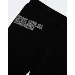 Underdele<Dsquared2 Ensfarvet jumpsuit med logo Sort