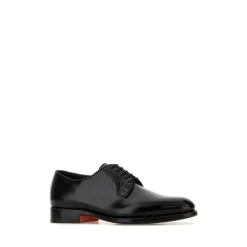 Business Sko^Santoni Ensley Snøresko Sort