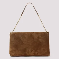 Skuldertasker<Saint Laurent Envelope Bag Brun