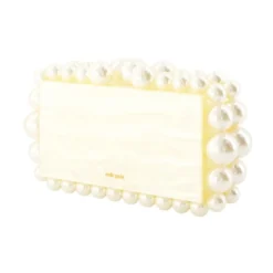 Clutch<Cult Gaia Eos Clutch Beige