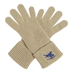 Handsker<Burberry Equestrian Knight Design handsker Grøn