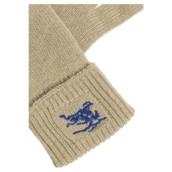 Handsker<Burberry Equestrian Knight Design handsker Grøn