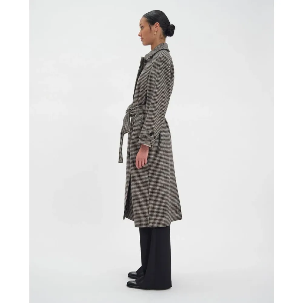 Frakker<Ines de la Fressange Paris ESME COAT Multifarvet