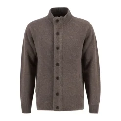 Strik<Barbour Essential Patch Zip Through Grå