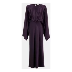Kjoler^Altuzarra Evinka Silk Maxi Dress Lilla