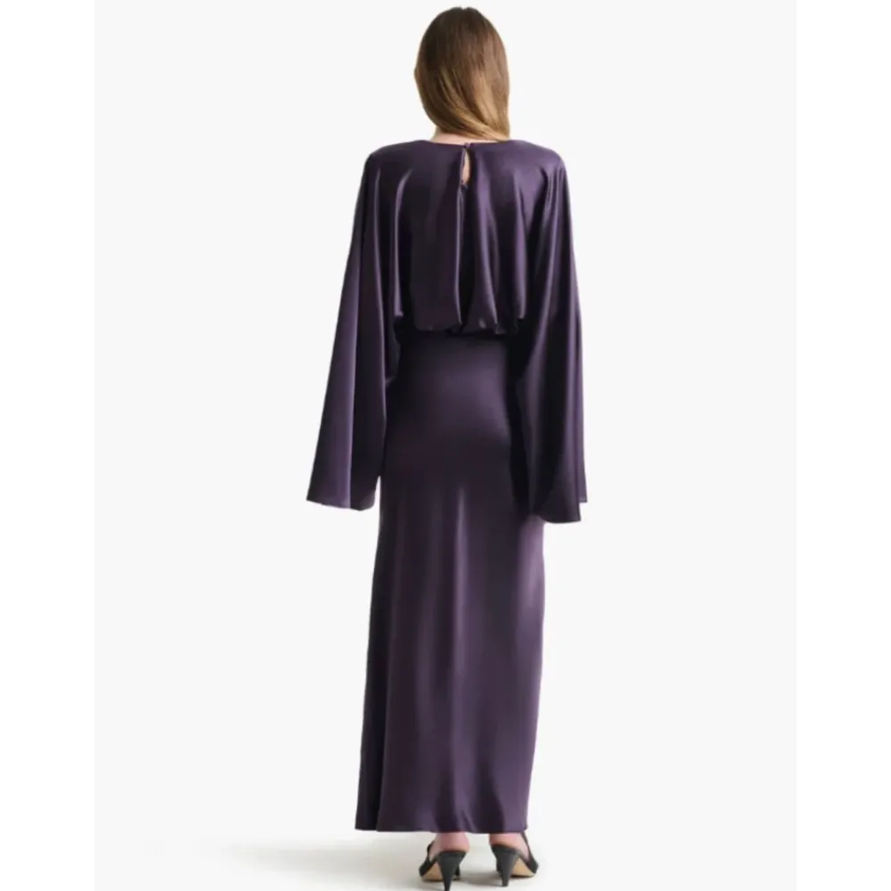Kjoler^Altuzarra Evinka Silk Maxi Dress Lilla