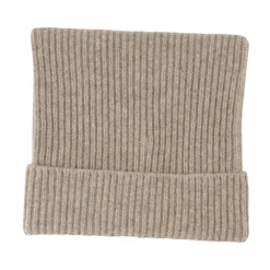 Huer, Kasketter & Hatte|Huer & Kasketter<Acne Studios Face Logo Square Beanie Beige