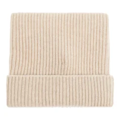Huer, Kasketter & Hatte|Huer & Kasketter<Acne Studios Face Logo Square Beanie Beige