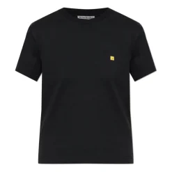 T-Shirts^Acne Studios Face Logo T-Shirt Sort