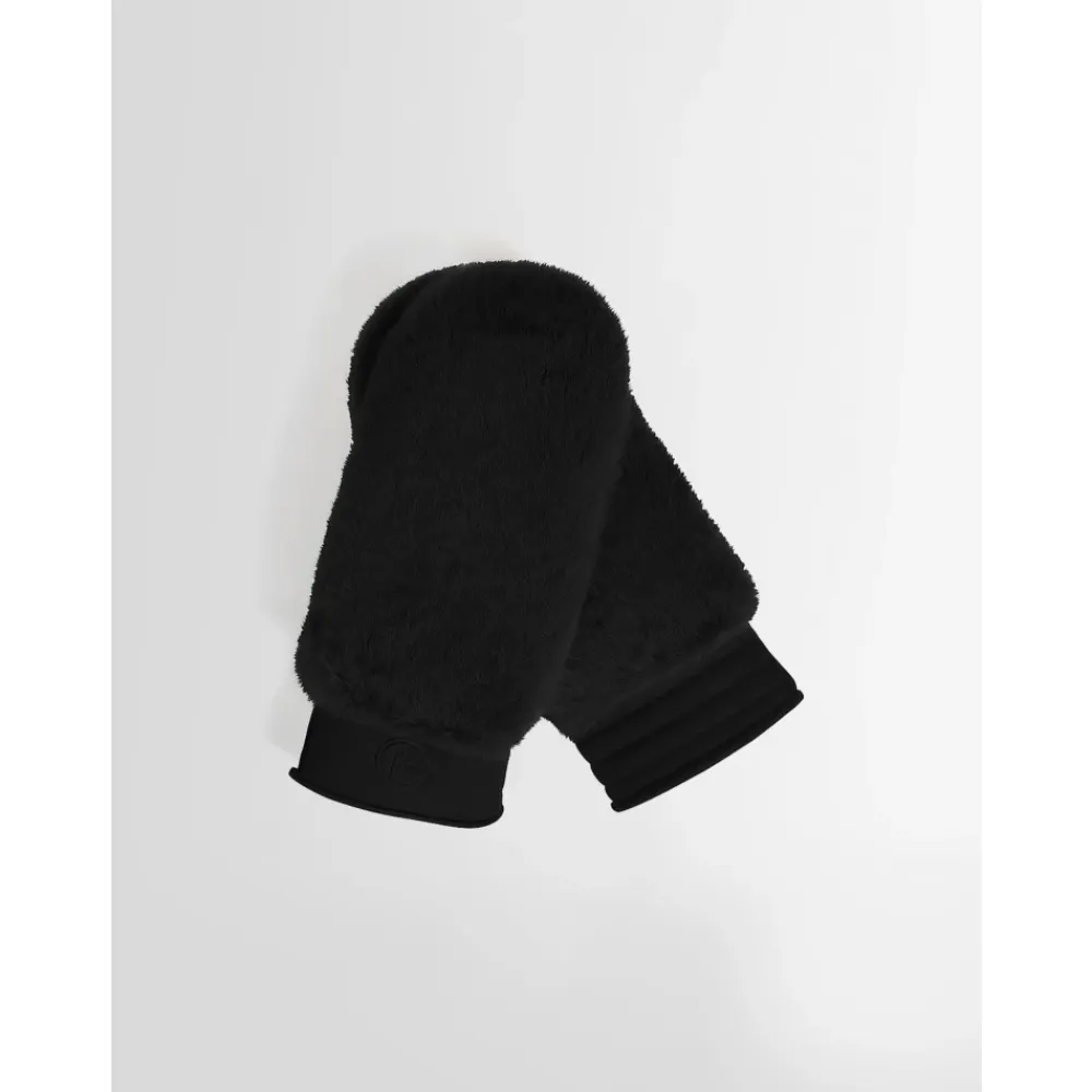 Handsker|Handsker<Fusalp Fake Fur Ski Handsker Sort