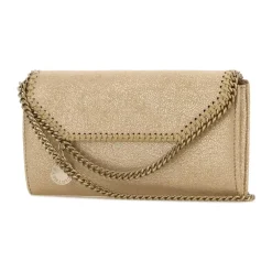Bæltetasker<Stella McCartney Falabella Wallet-On-Chain Crossbody Beige