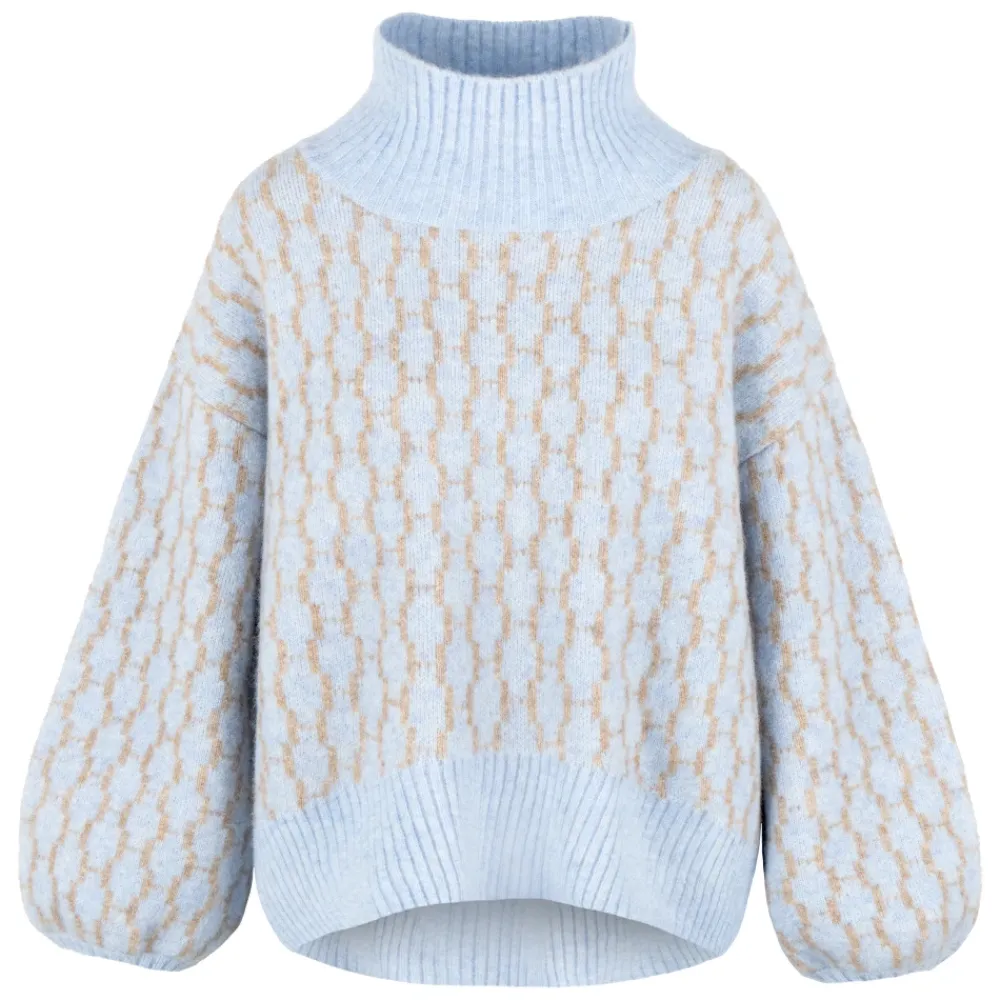 Striktrøjer & Sweatere<HÉST Fam Ny Mønster Sweater Blå