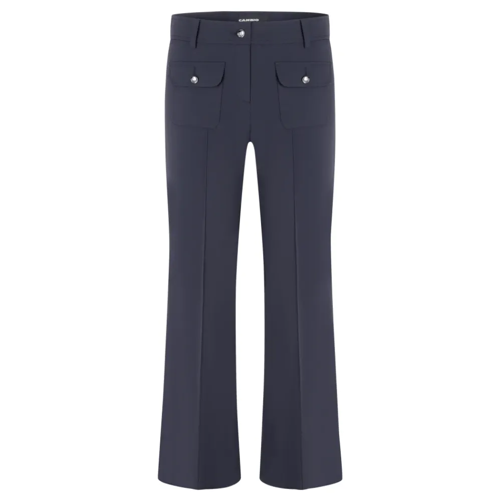 Bukser<Cambio Farah Patched Pocket Trousers Blå