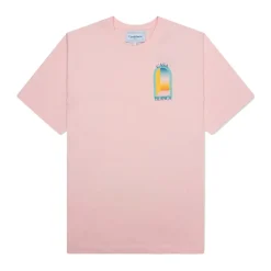 T-Shirts^Casablanca Farverig T-shirt Pink
