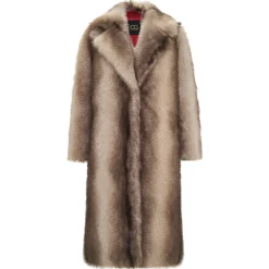 Jakker^Cesare Gaspari Faux Fur Coat Natalie Brun