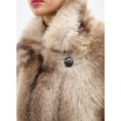 Jakker^Cesare Gaspari Faux Fur Coat Natalie Brun