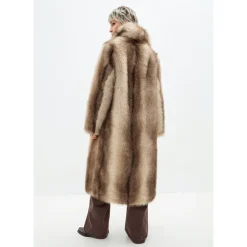 Jakker^Cesare Gaspari Faux Fur Coat Natalie Brun