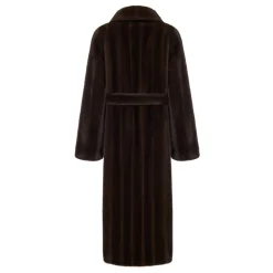 Jakker<Cesare Gaspari Faux Fur Shearling Jackets Brun