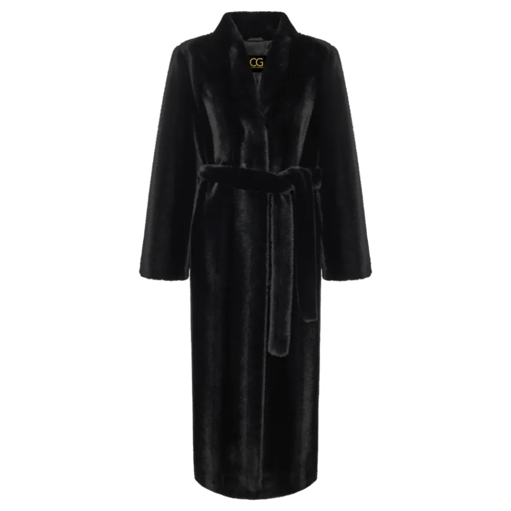 Jakker^Cesare Gaspari Faux Fur Shearling Jackets Sort