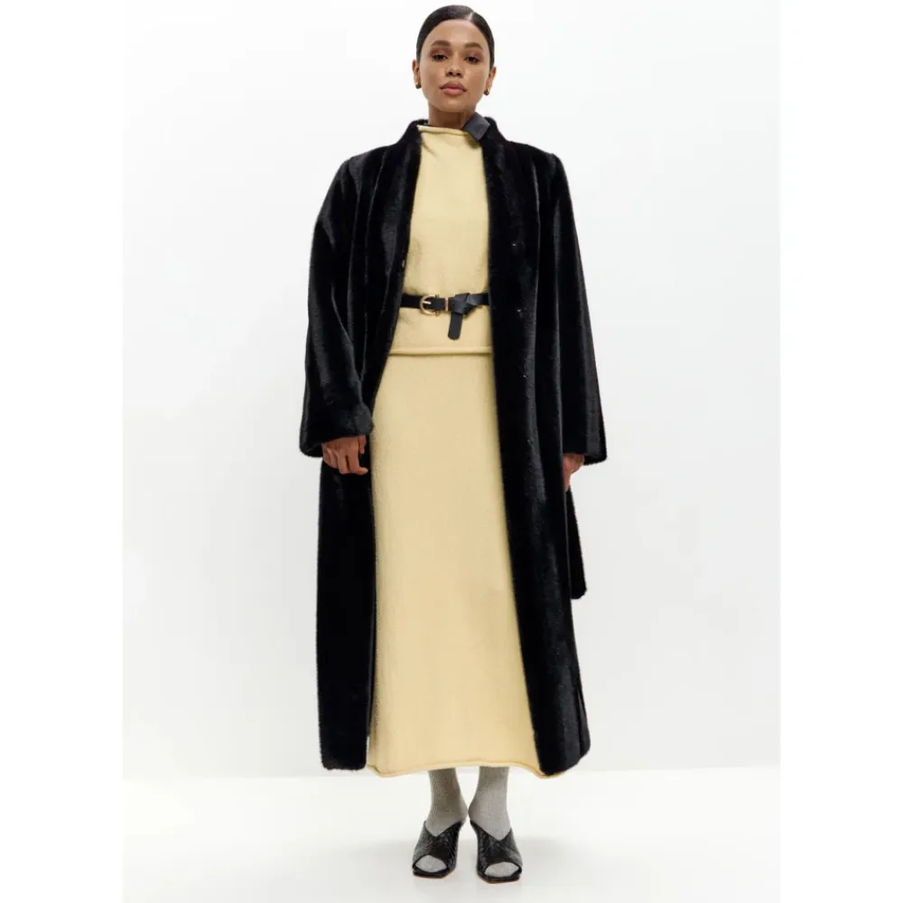Jakker^Cesare Gaspari Faux Fur Shearling Jackets Sort